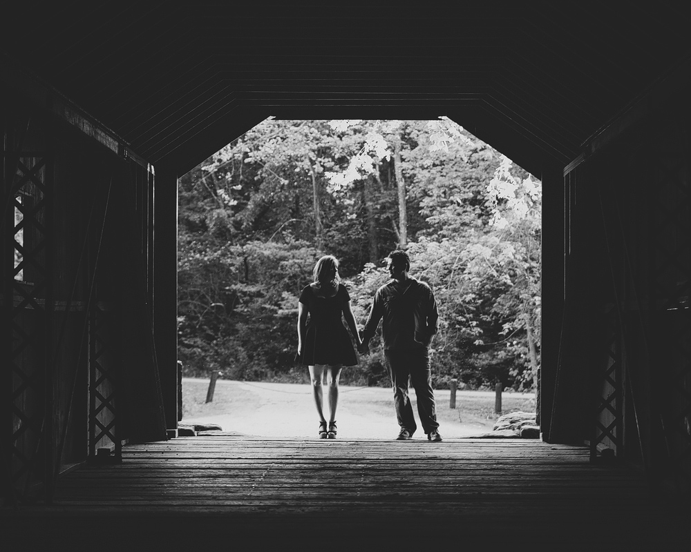 brush creek park engagement session