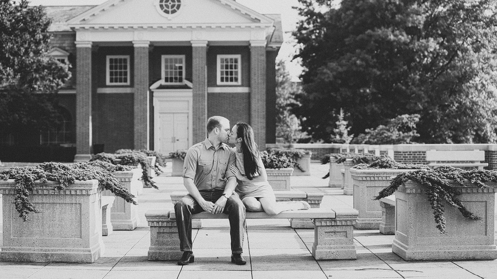Bucknell University engagement shoot