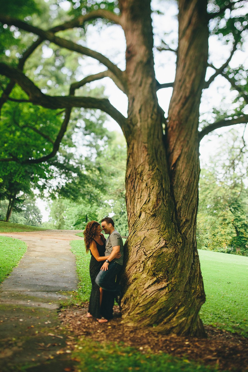 Mellon Park Engagement Session Pittsburgh