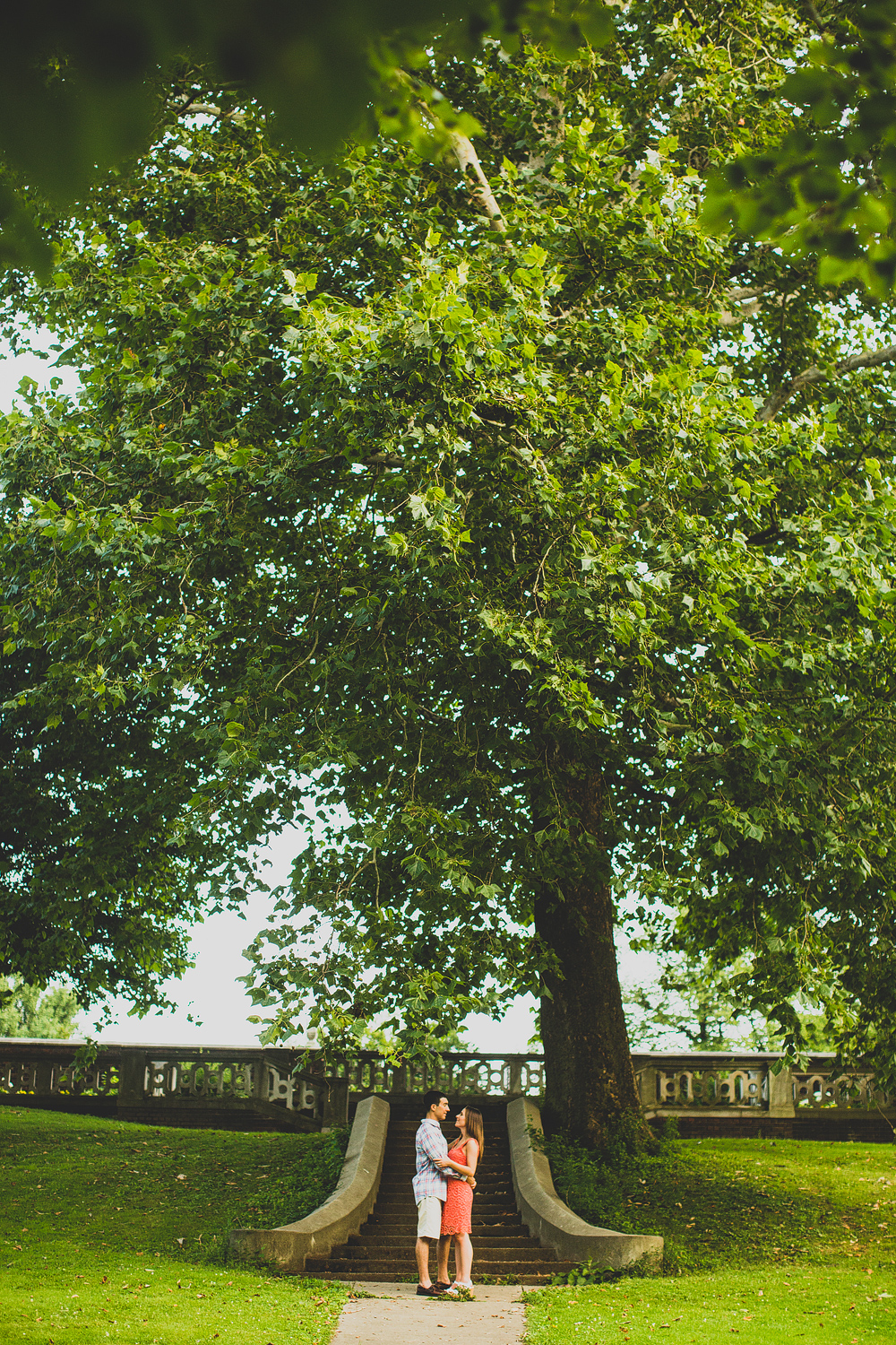 Mellon Park Engagement Session