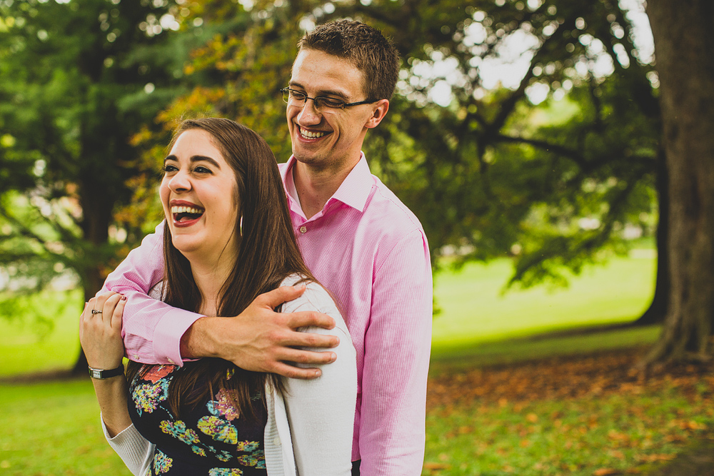 Mellon Park engagement session