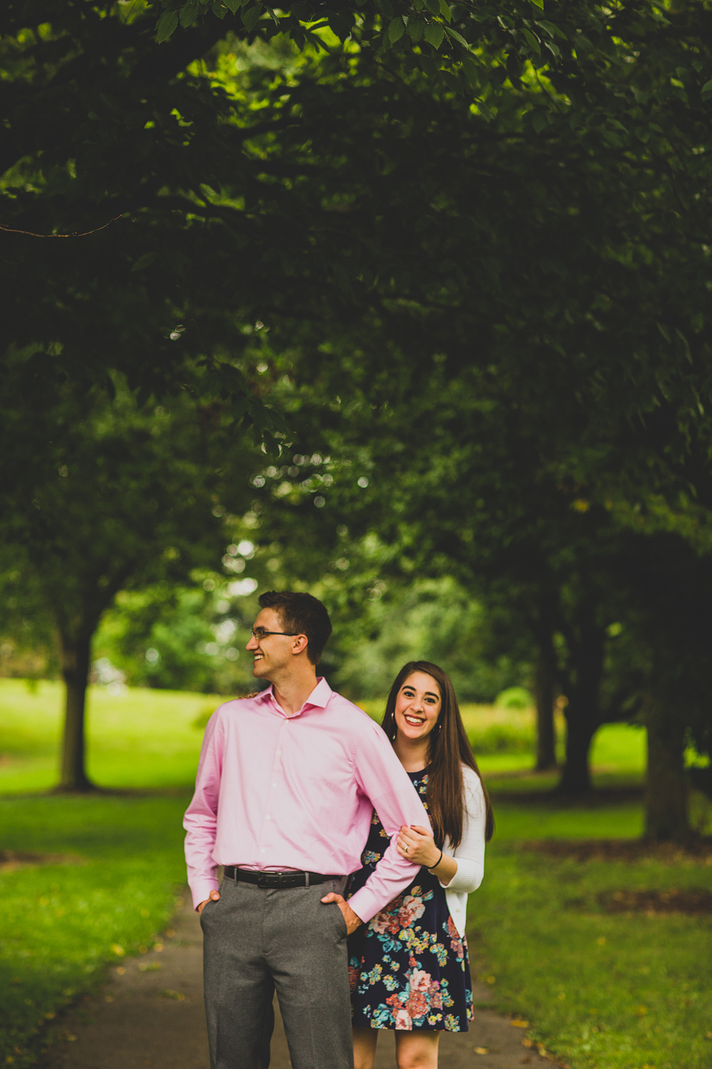 Mellon Park engagement session
